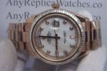 Everose Gold White MOP Diamond Rolex Day-date II Watch